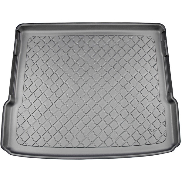 Rubber trunk mat Mercedes GLB X247 from 2019 (5/7 places / viršutinės bagažinės dalis / 3rd row lowered)