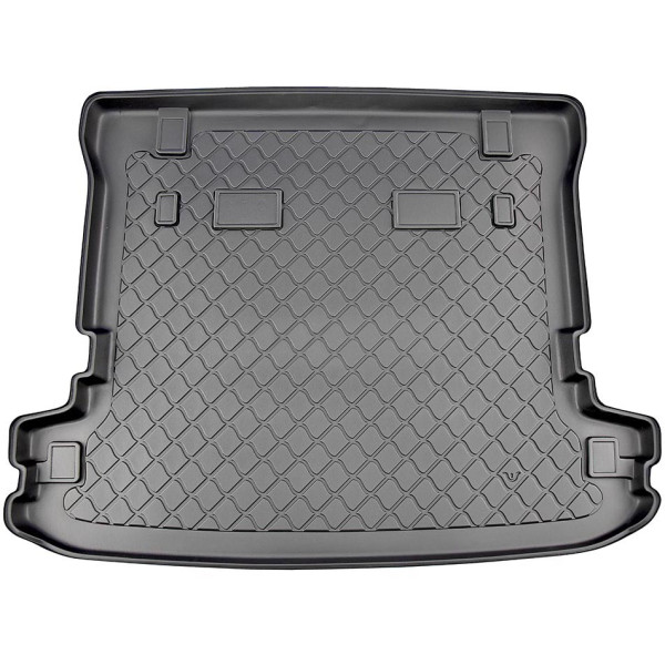 Trunk mat Mitsubishi Pajero Wagon (Long) 2007-2015 (5/7 places / 3rd row lowered)