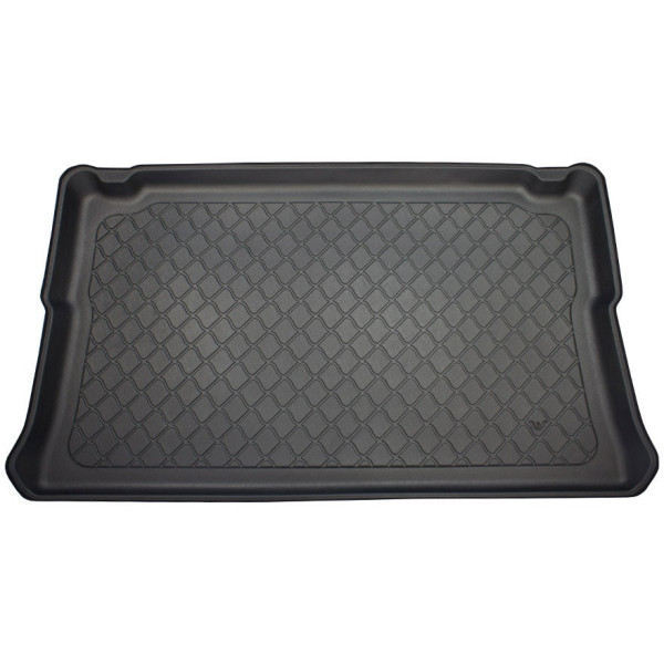 Rubber trunk mat Renault Traffic L1 2014-2019 (short base behind the third-row seats, seats do not slide)