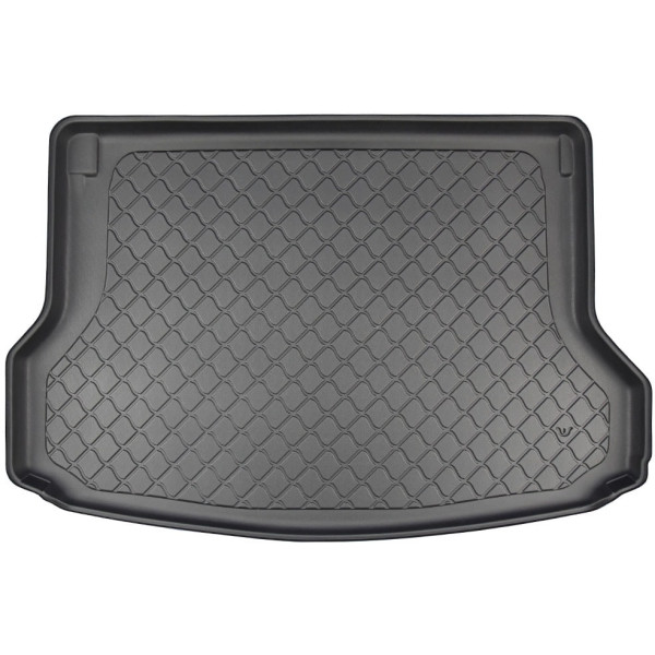 Rubber trunk mat Nissan X-Trail 5 places from 2017 (upper part)