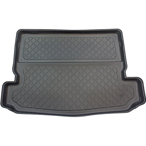 Trunk mat Nissan X-Trail 7 places from 2014 (3rd row lowered)