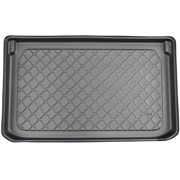 Rubber trunk mat Opel Corsa E Hatchback 2014-2019 (upper part)