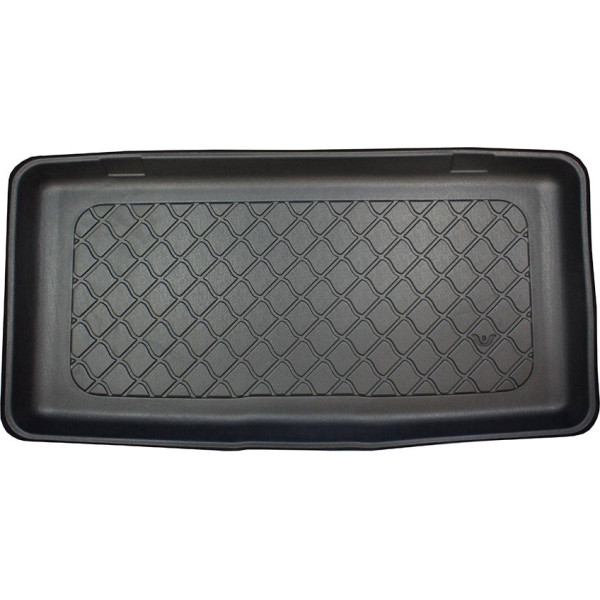 Rubber trunk mat Opel Karl Hatchback 2015-2019