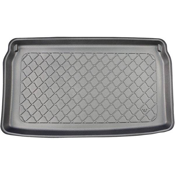 Rubber trunk mat Opel Mokka-e (electric) from 2021 (upper part)