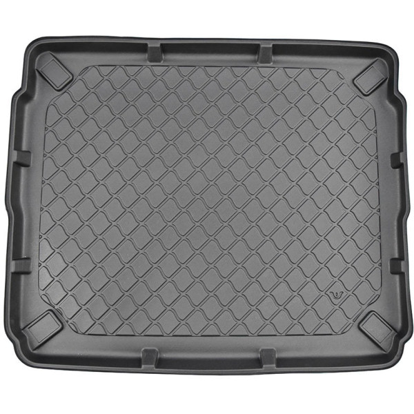 Rubber trunk mat Peugeot 3008 Hatchback 2009-2016 (upper part)