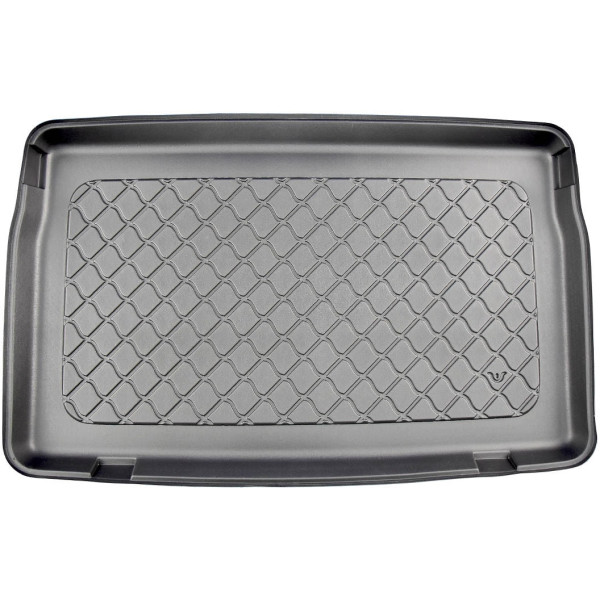 Rubber trunk mat Renault Clio Hatchback from 2019 (upper part)