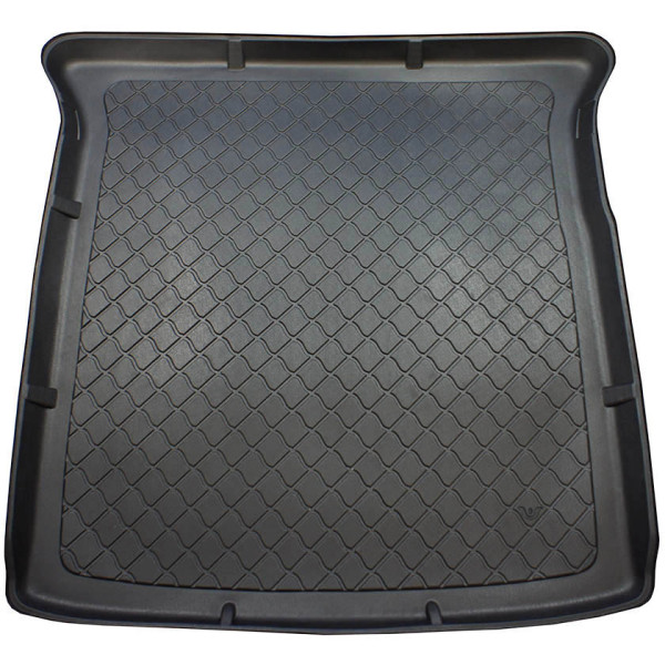 Rubber trunk mat Volkswagen Sharan from 2010 (7 places / 3rd row lowered)