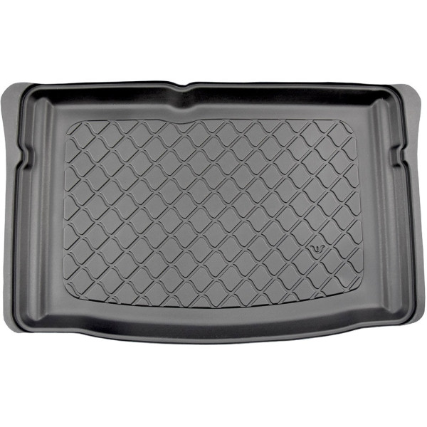 Rubber trunk mat Seat Mii Hatchback 2011-2019 (bottom part)