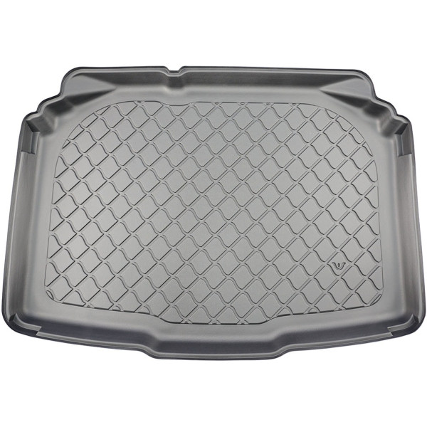 Rubber trunk mat Skoda Fabia Hatchback from 2021 (bottom part / one-level boot)