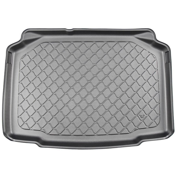 Rubber trunk mat Skoda Kamiq from 2019 (one-level boot)