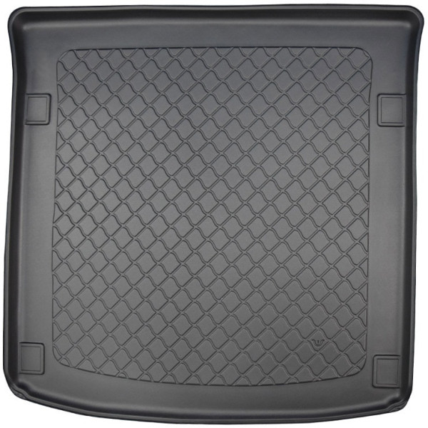 Rubber trunk mat Ssangyong Rexton from 2017 (5 places bottom part / one-level boot)