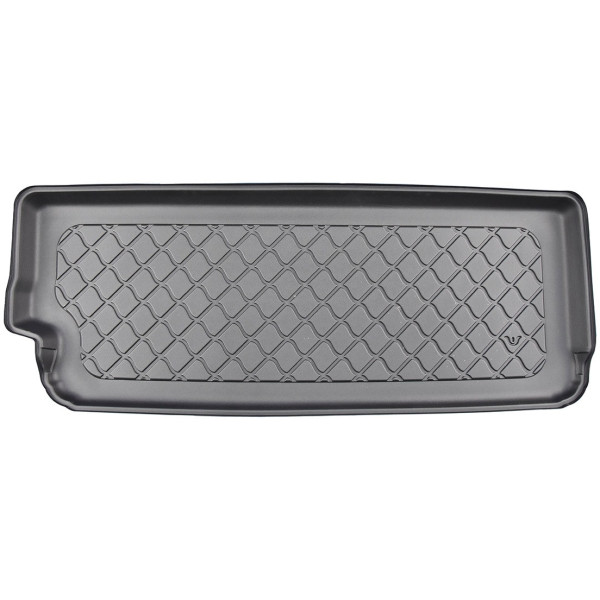 Rubber trunk mat Tesla Model X from 2016 (6/7 places)