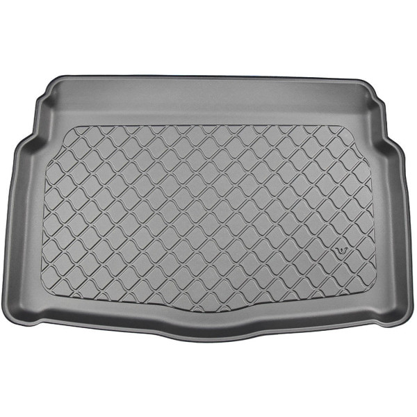 Rubber trunk mat Volkswagen Golf VIII Hatchback from 2019 (bottom part / version with non-standard spare wheel)