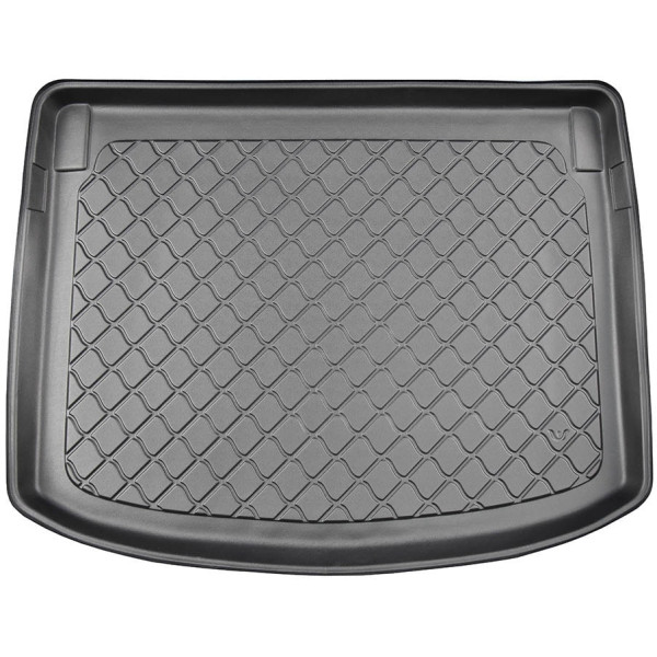 Rubber trunk mat Volvo V40 Cross Country 2012-2019 (upper part)