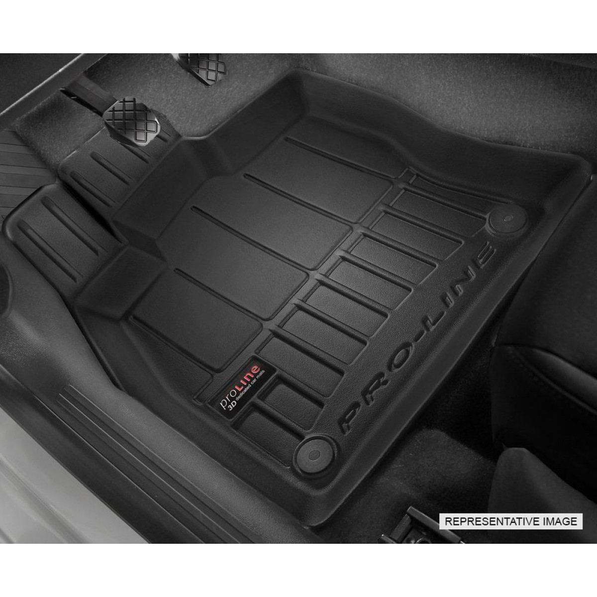 Rubber mats Proline Audi Q5 2008-2017 / higher edges
