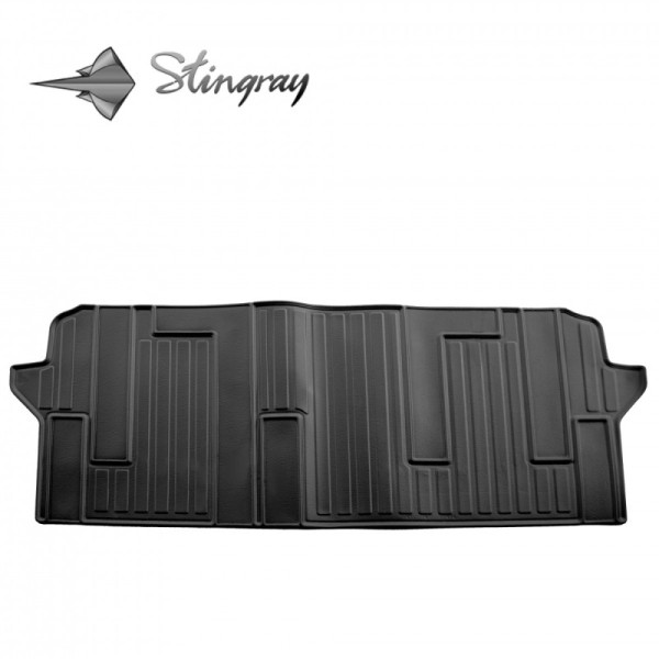 Rubber 3D mats HYUNDAI Staria from 2021 9 places, 1 pcs (2-a row) / black / 500927204 / higher edges