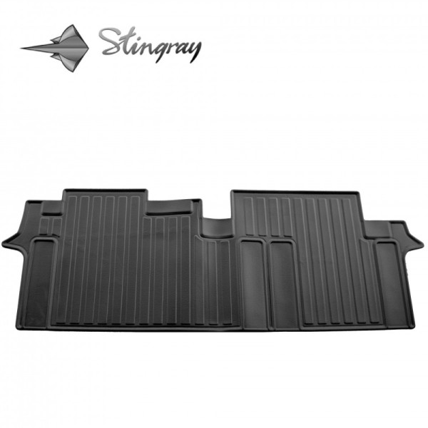 Rubber 3D mats HYUNDAI Staria from 2021 9 places, 1 pcs (3-a row) / black / 500927207 / higher edges