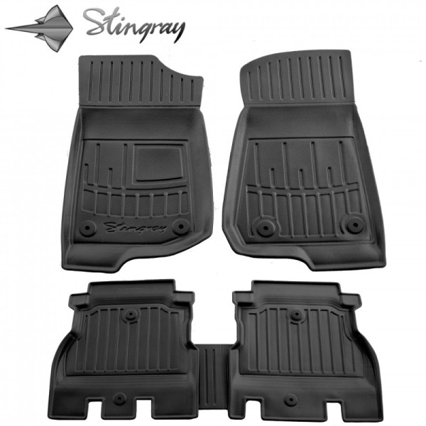 Rubber mats JEEP Wrangler JL from 2018