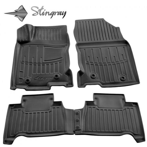 Rubber 3D mats LEXUS NX AZ10 2014-2021, 4 pc. / black / 5028094 / higher edges