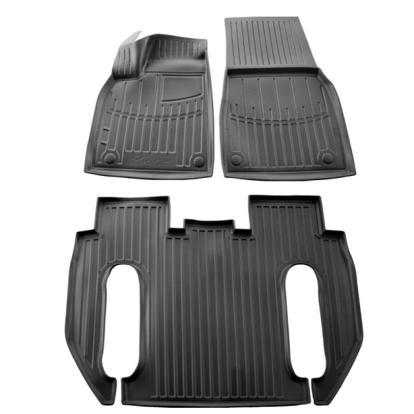 Rubber mats TESLA Model X Plaid from 2022