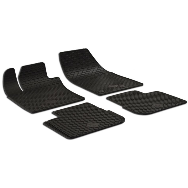 Rubber mats FIAT TIPO from 2016 4 pcs / 221037 / black