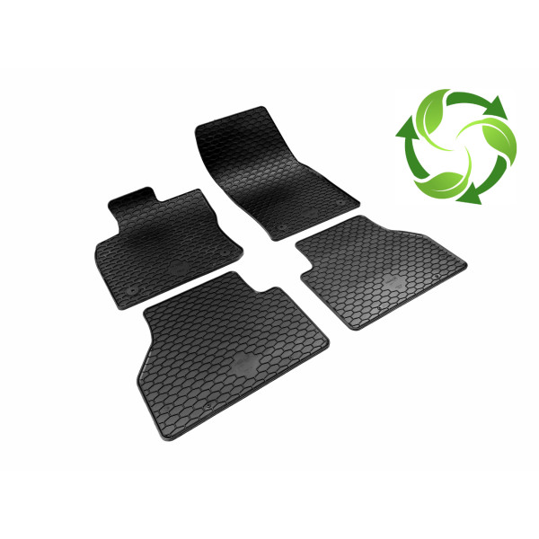 Rubber mats Ford TOURNEO CONNECT (from 2022), 4 pcs/ P222394 / black