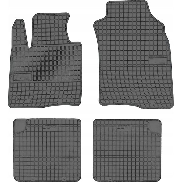 Rubber mats Fiat Panda III from 2011