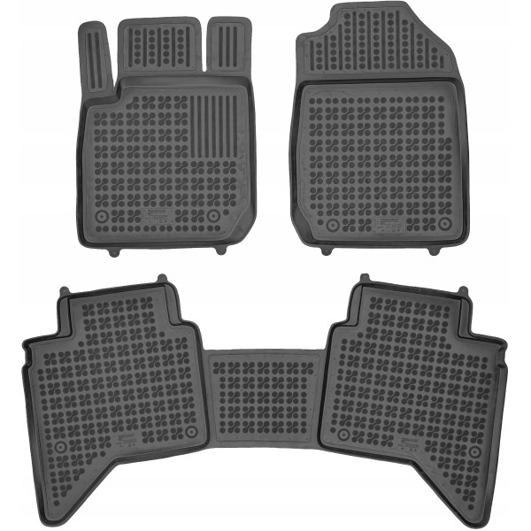 Rubber mats Isuzu D-Max III from 2020 (4 doors)