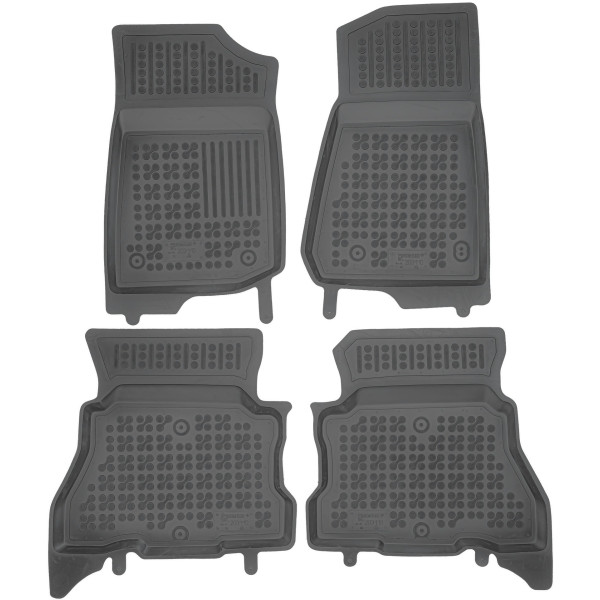 Rubber mats Jeep Wrangler UNLIMITED 2018-2021 (4 door, Plug in Hybrid (PHeV))