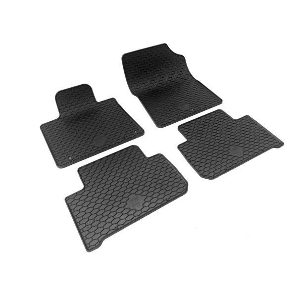 Rubber mats Kia SORENTO IV (from 2020) / Diesel, 4 pcs/ 222544 / black