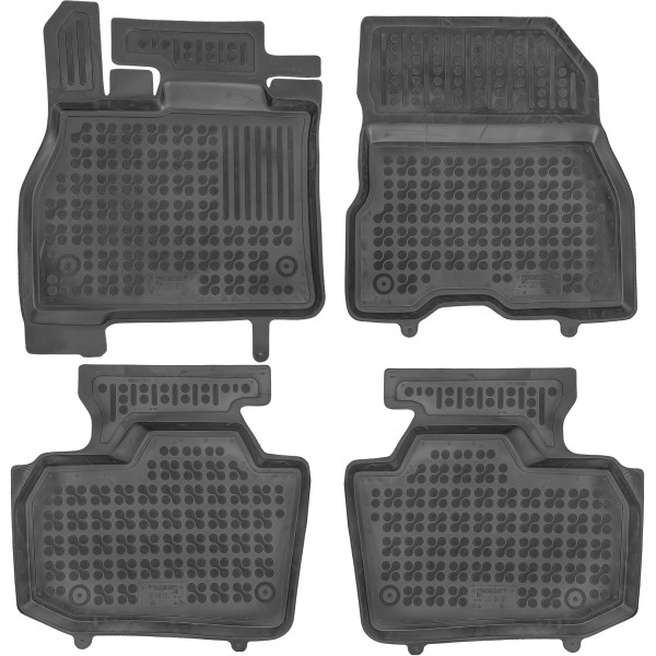 Rubber mats Nissan Leaf I (ZE0) 2010-2013 (electric version (BeV))