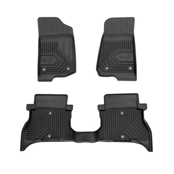 Rubber mats No.77 Jeep Wrangler 4xe from 2021 (Plug-in hybrid)