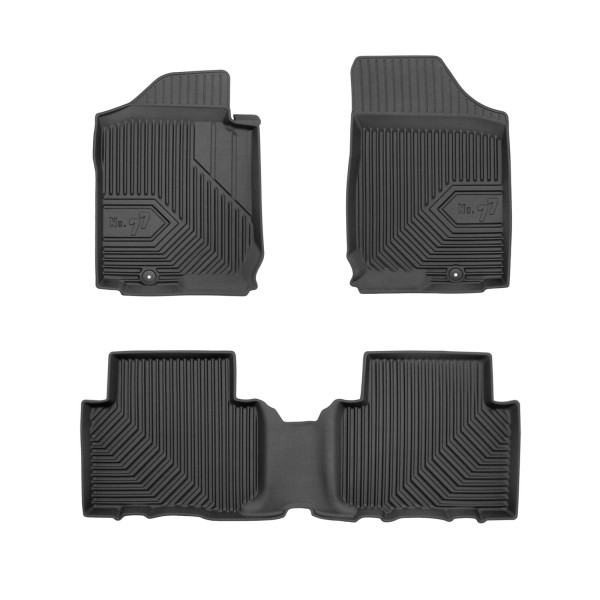 Rubber mats No.77 Kia Carens III 2006-2013