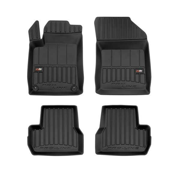 Rubber mats Proline Citroen C3 II 2009-2016