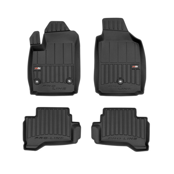 Rubber mats Proline Fiat 500 Facelift from 2015