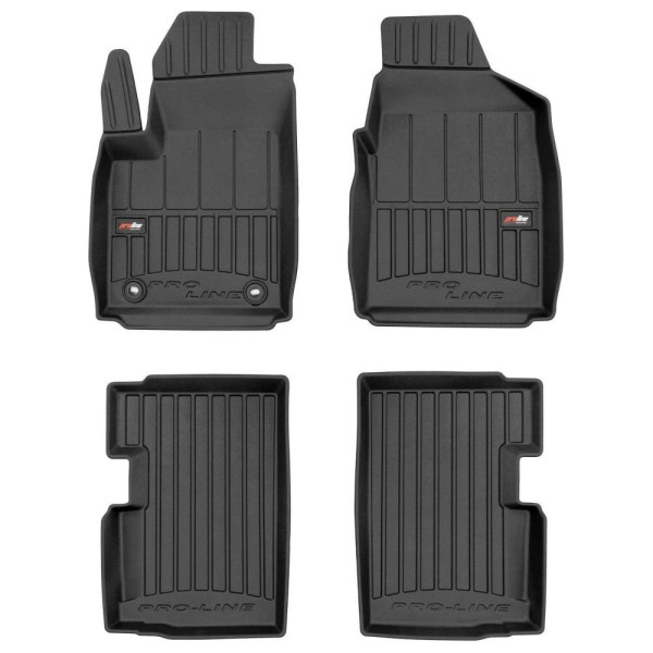 Rubber mats Proline Ford Ka II 2008-2016 (distance between holders 28,5cm)