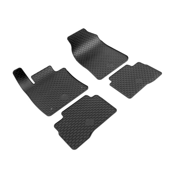 Rubber mats SsangYong TIVOLI GRAND (from 2015), 4 pcs/ 223294 / black