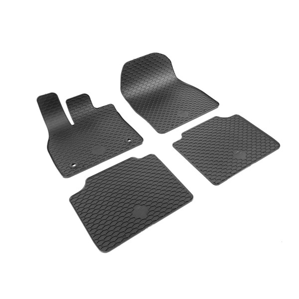 Rubber mats Toyota bZ4X (from 2022), 4pc,