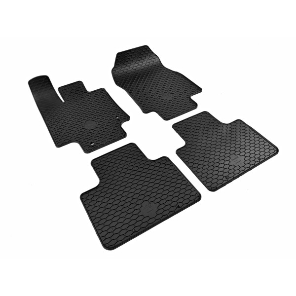 Rubber mats TOYOTA HIGHLANDER from 2020 4 pcs / 222794 / black