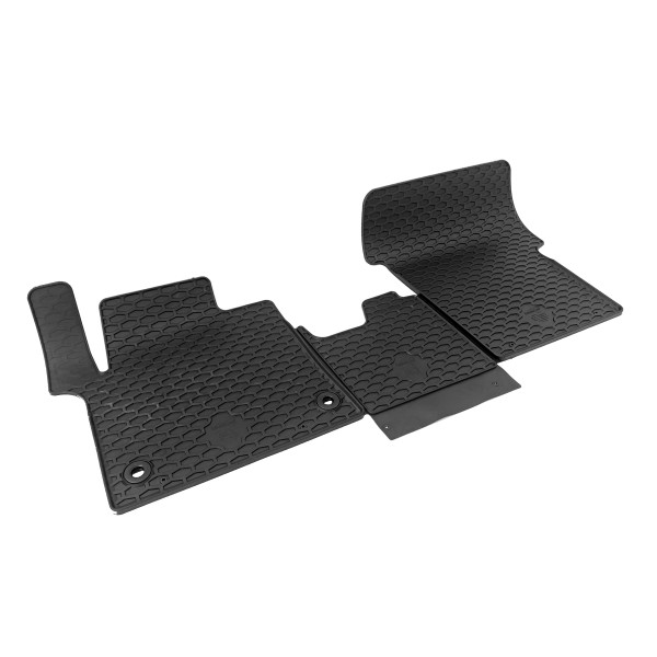 Rubber mats Toyota PROACE VERSO Electric (from 2021), 3 pcs/ 222809 / black