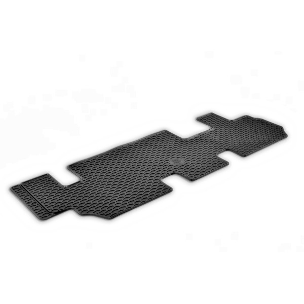 Rubber mats VW T5 2010-2015, T6 from 2015, Caravelle from 2015 3d row 1 pcs/ 221592 / black