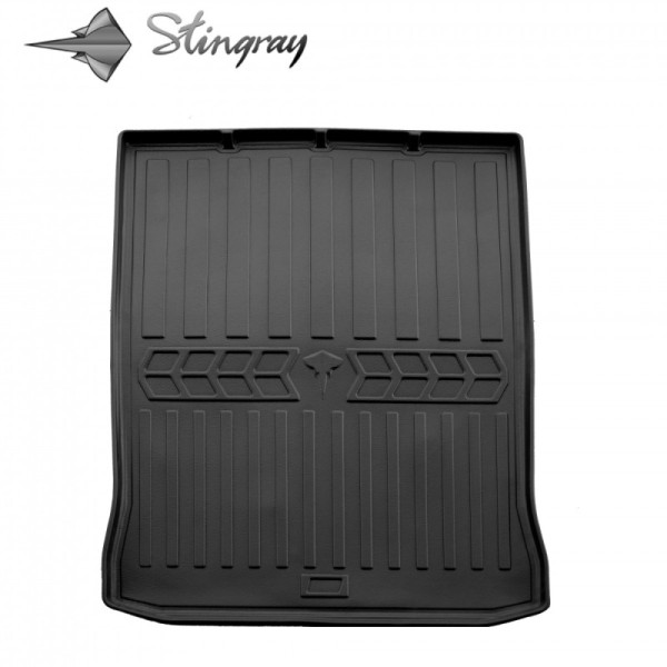 Rubber 3D trunk mat BMW 5 G30 from 2017 (sedan) / 6027131 / higher edges