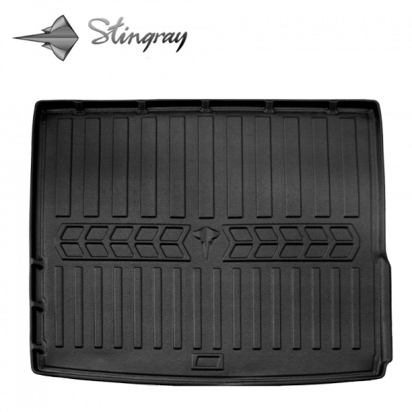 Rubber 3D trunk mat DACIA Duster 2010-2015 (4 varomieji ratai) / 6018281 / higher edges