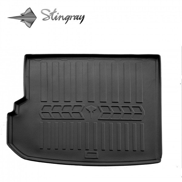 Rubber 3D trunk mat JEEP Compass II from 2016 / 6046081 / higher edges