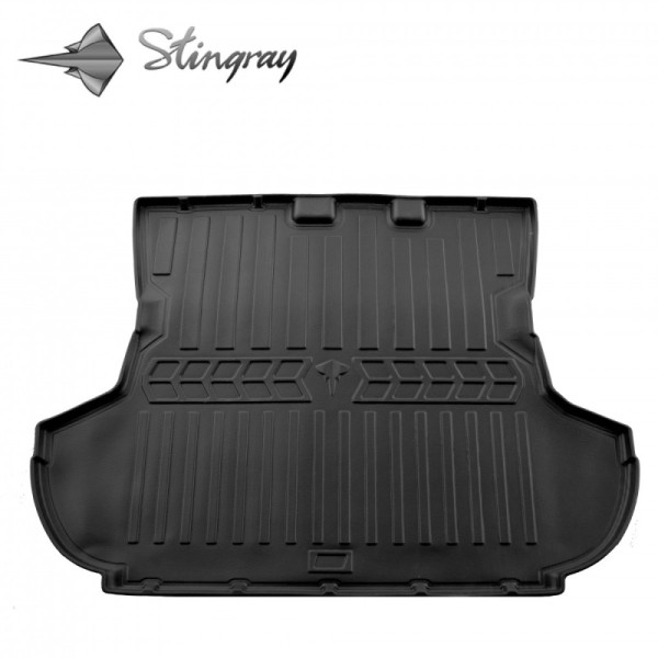 Rubber 3D trunk mat MITSUBISHI Outlander XL 2006-2012 (without SUB) / 6013081 / higher edges