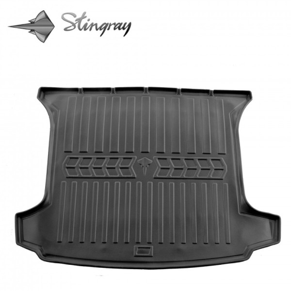 Rubber 3D trunk mat PEUGEOT 308 I T7 2007-2013 (universal, 5 seats) / 6016041 / higher edges