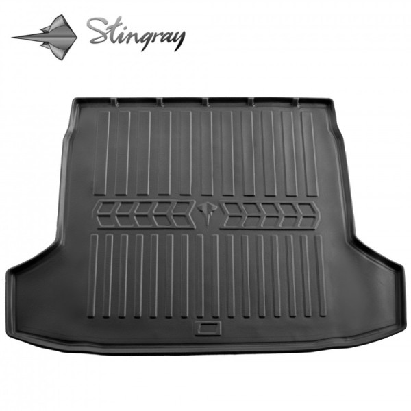 Rubber 3D trunk mat PEUGEOT 508 I 2010-2018 (sedan/two ears) / 6016121 / higher edges