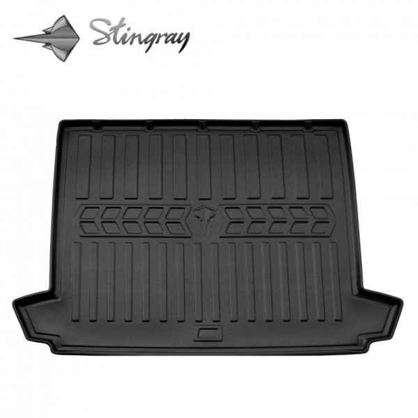 Rubber 3D trunk mat RENAULT Clio III 2005-2012 (universal/upper boot) / 6018221 / higher edges