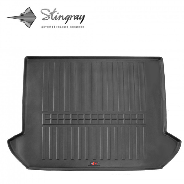 Rubber 3D trunk mat VOLVO XC90 2002-2014, (5 seats) / 6037031 / higher edges